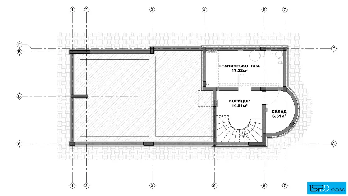 План на подземен етаж