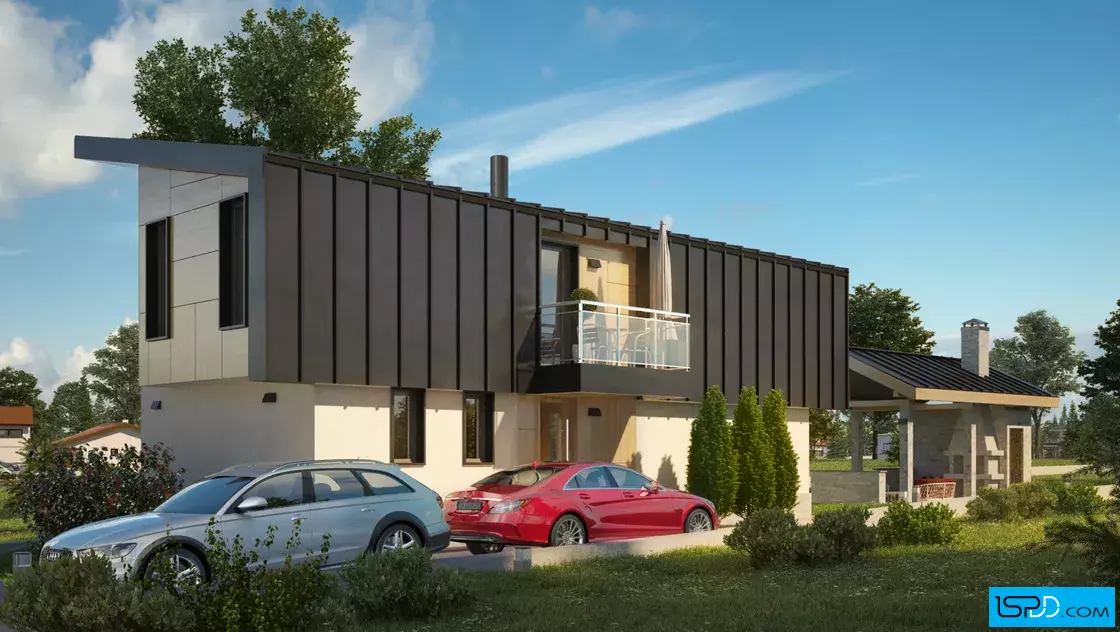 Проект на къща в гр. Царево