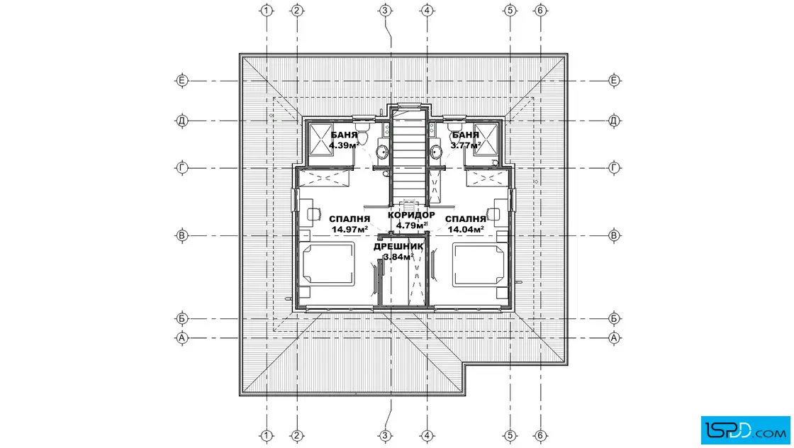 План на втори етаж