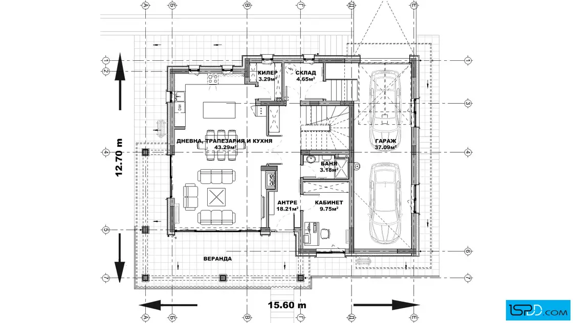 План на първи етаж