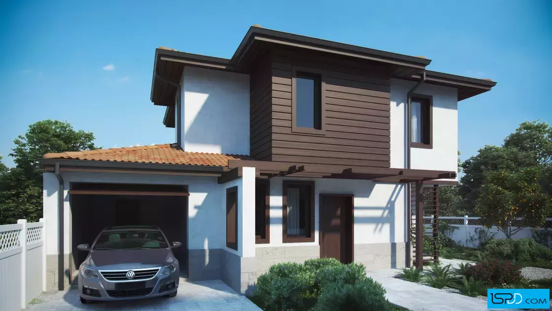 Проект на къща в с. Желязно