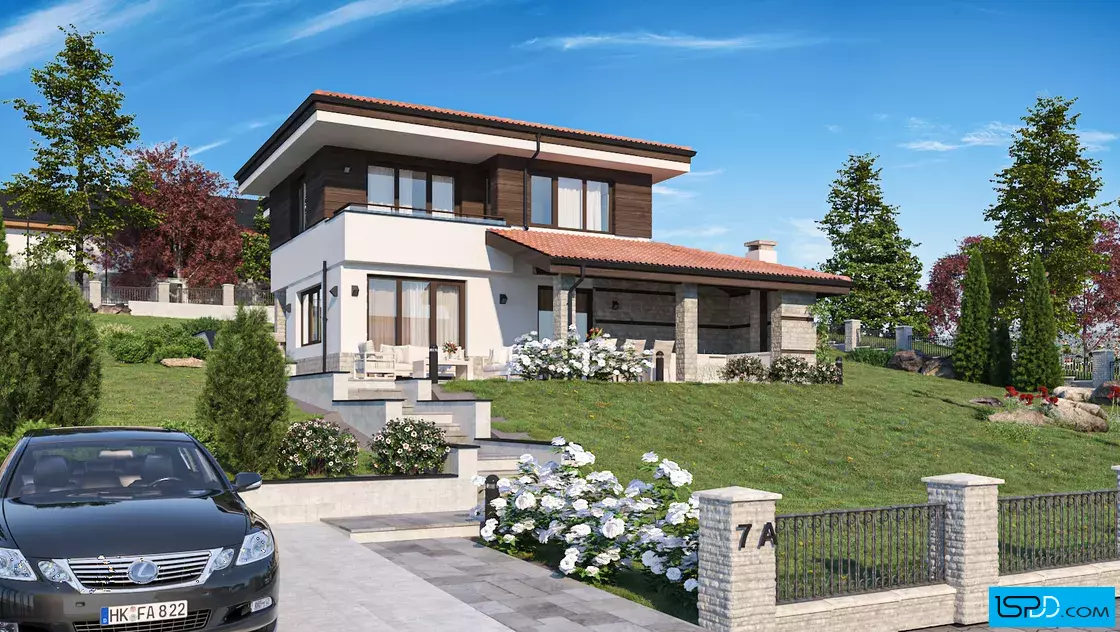 Проект на къща в с. Горна Диканя