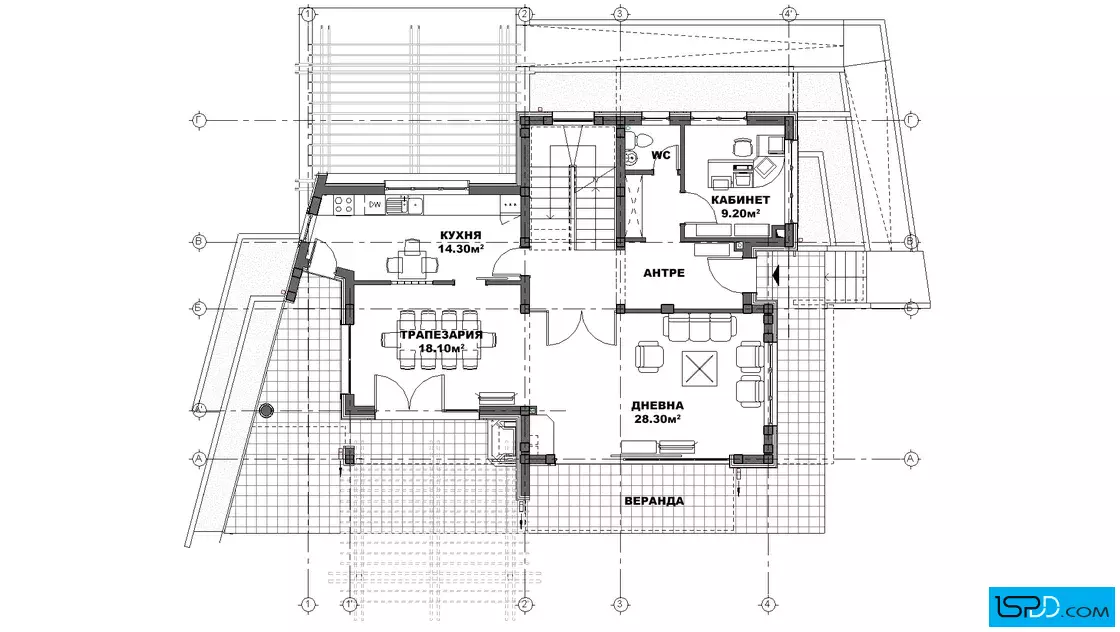 План на първи етаж