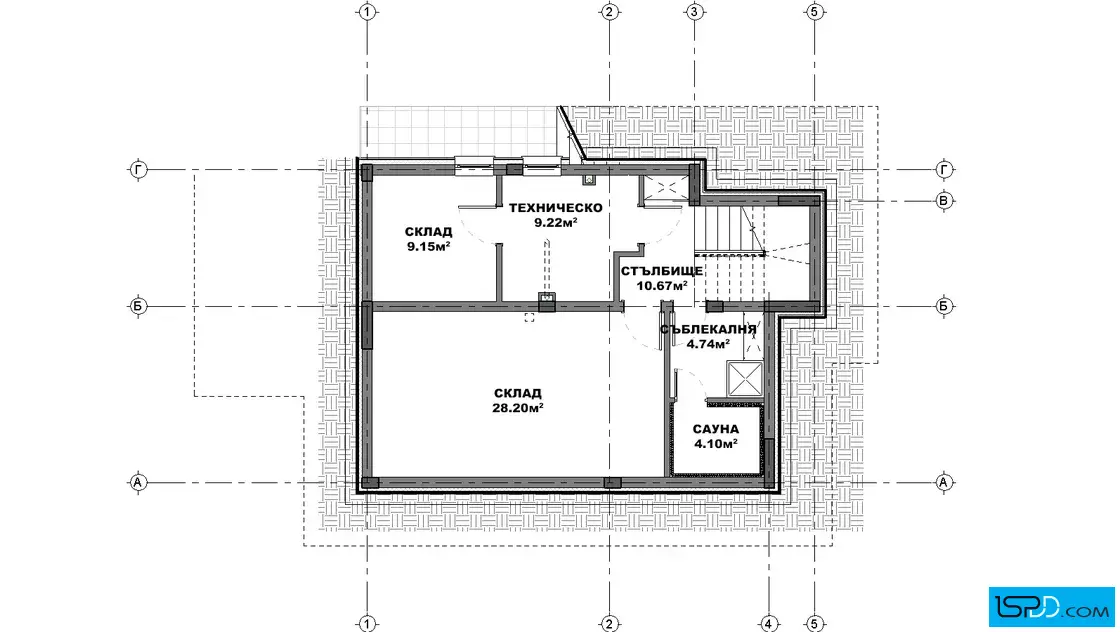 План на подземен етаж