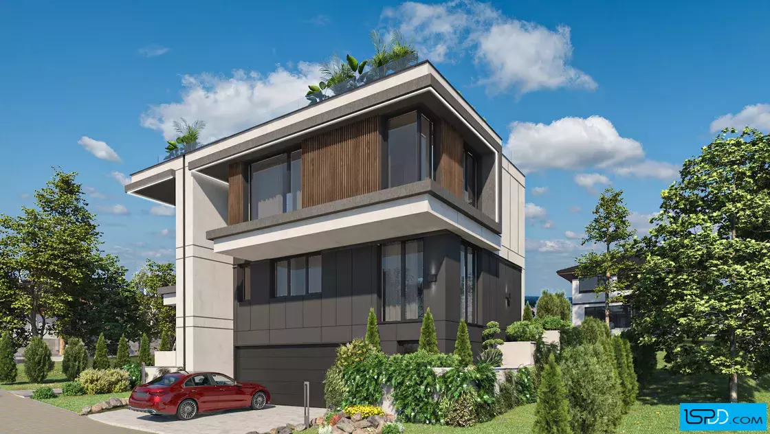 Проект на къща в гр. София