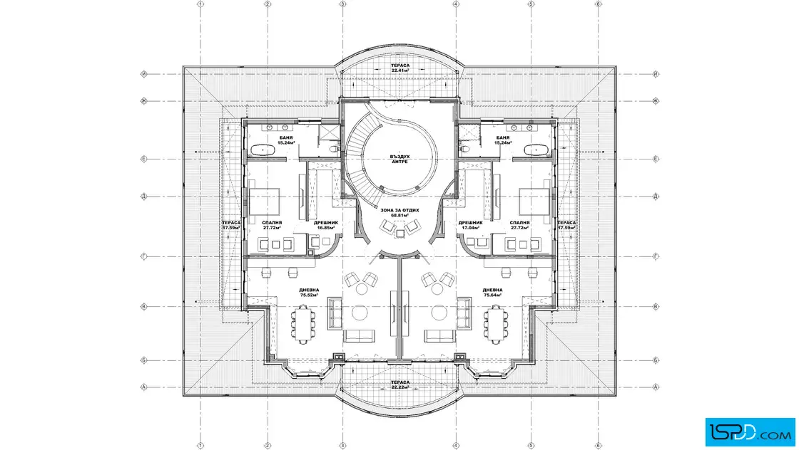 План на втори етаж