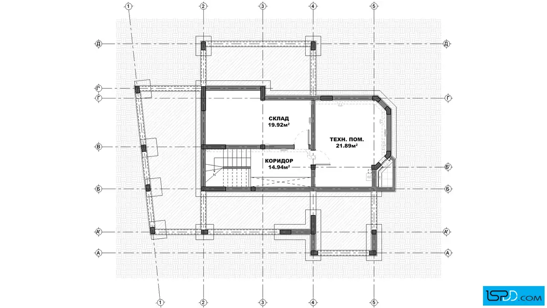 План на подземен етаж