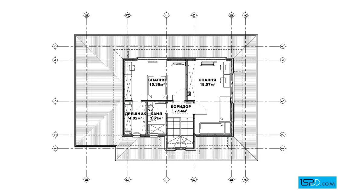 План на втори етаж