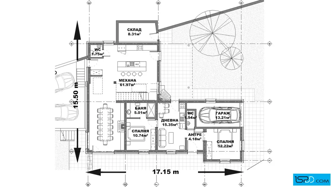 План на първи етаж
