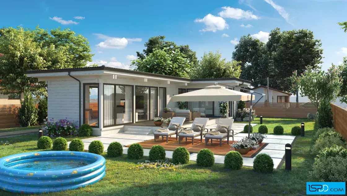 Проект на къща в с. Долни Раковец