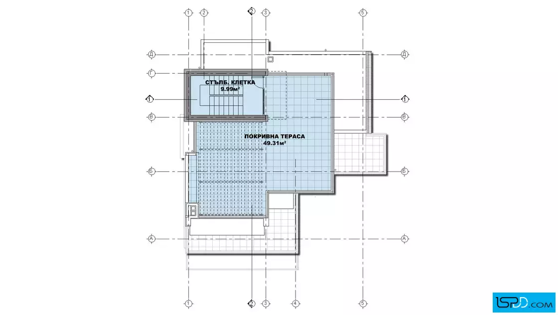 План на покрива