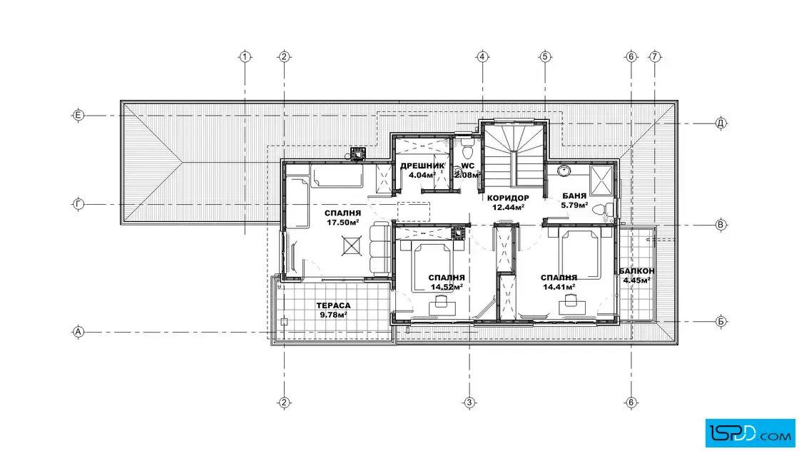 План на втори етаж