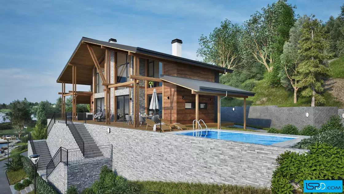 Проект на къща в с. Лобош