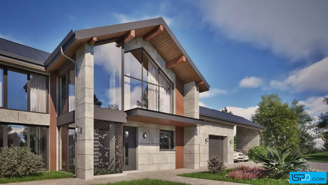 Проект на къща в с. Стар Кръвеник