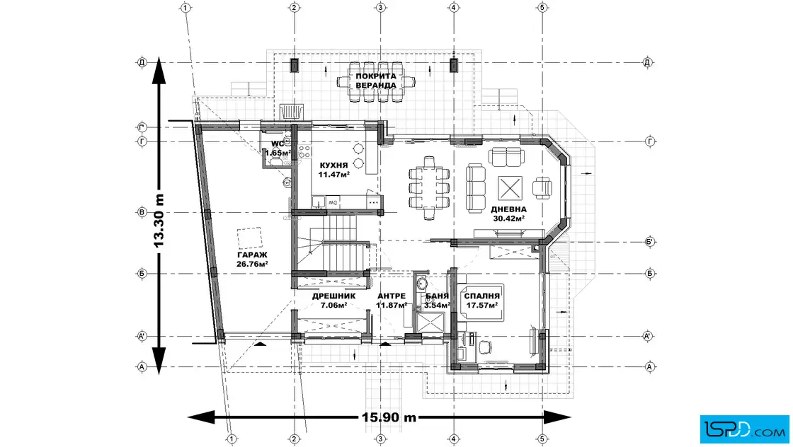 План на първи етаж