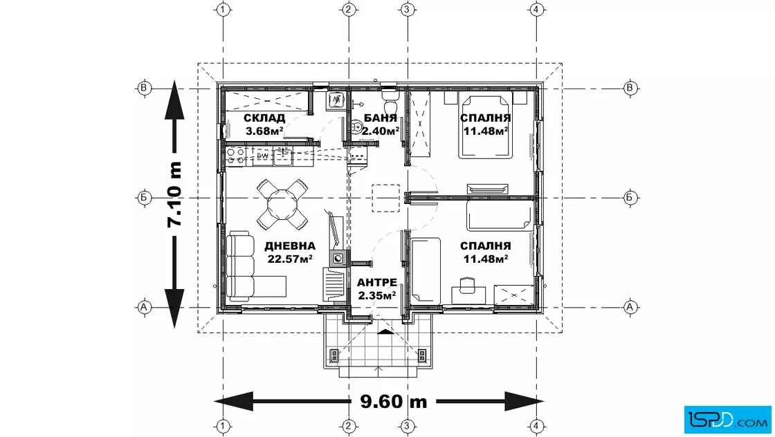 План на първи етаж