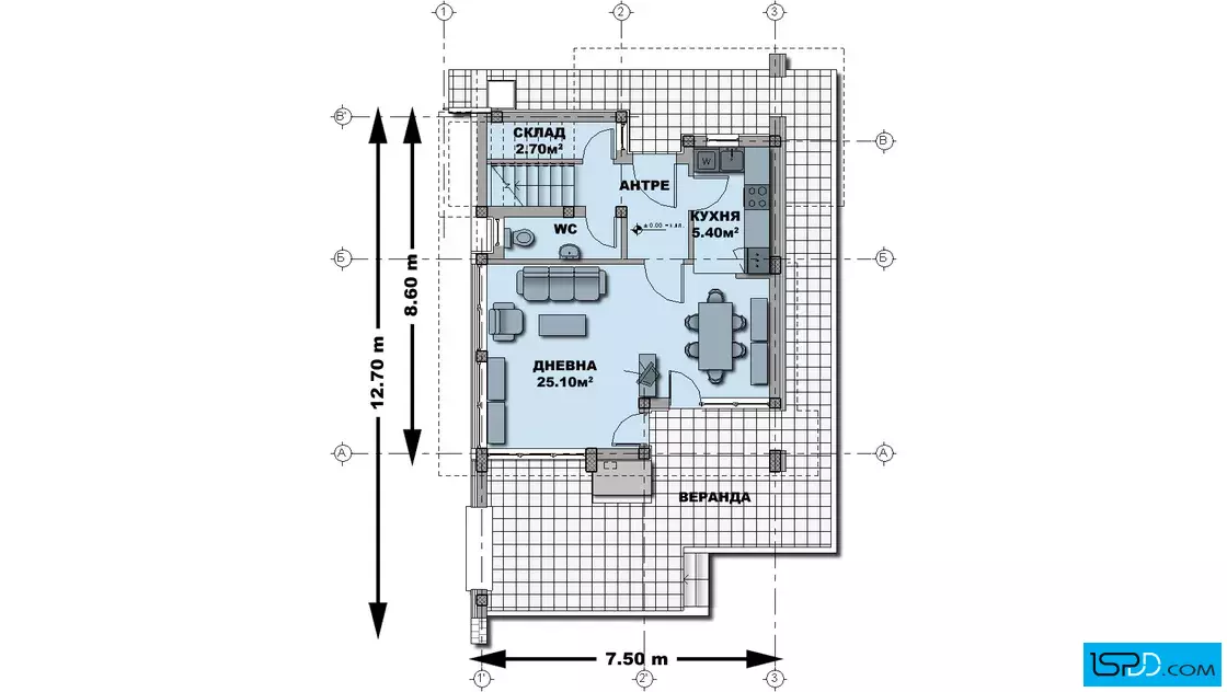 План на първи етаж