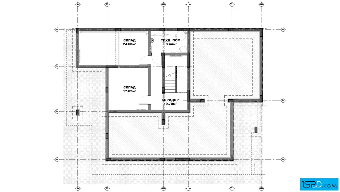 План на подземен етаж
