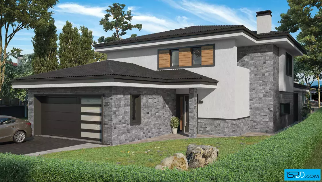 Проект на къща в гр. Банкя