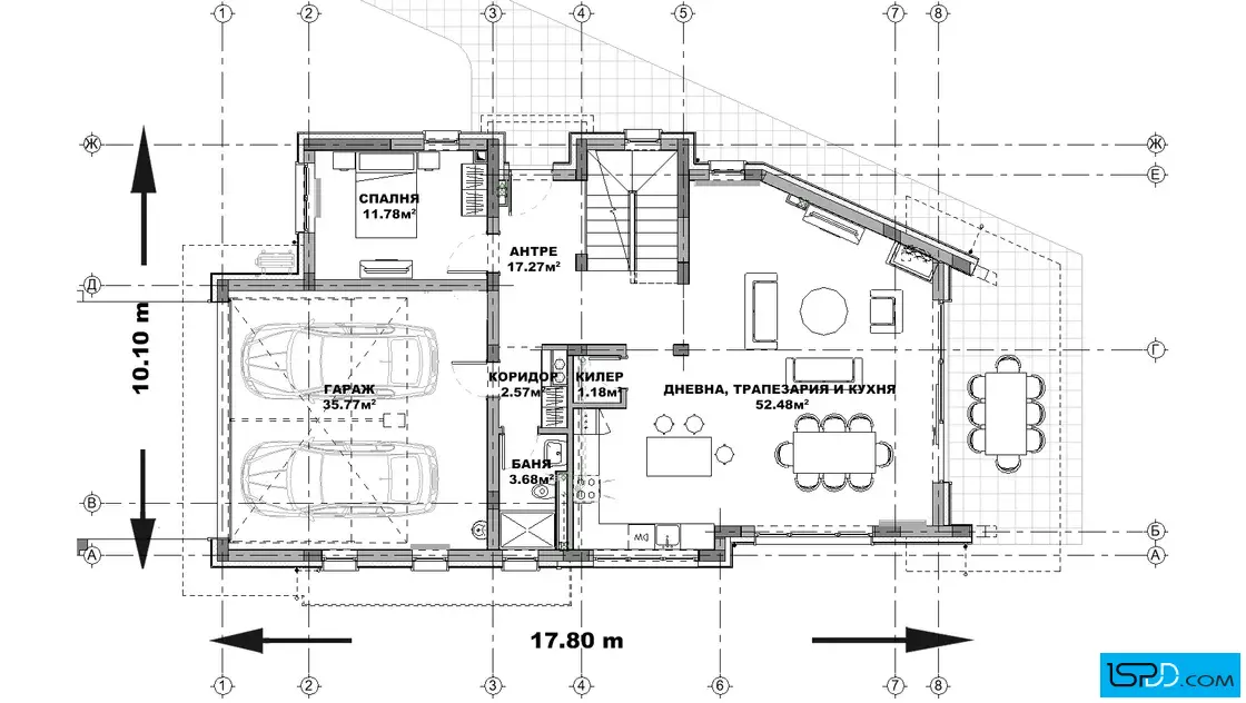 План на първи етаж