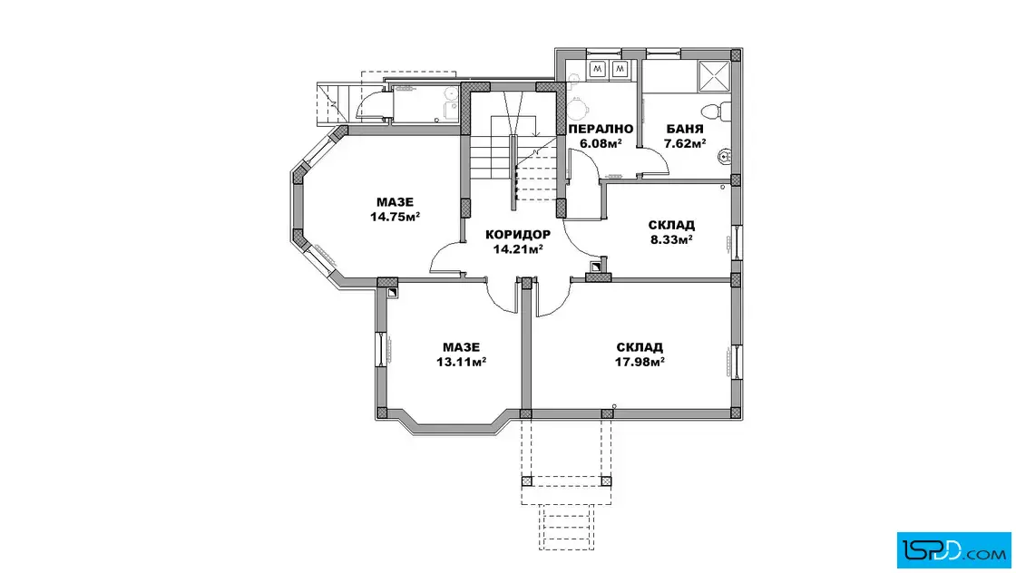 План на подземен етаж