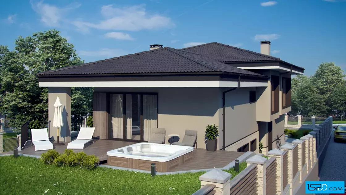 Проект на къща в гр. Банкя