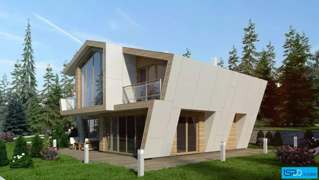 Проект на къща в гр. Вайдринг