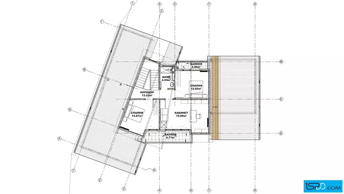 План на втори етаж