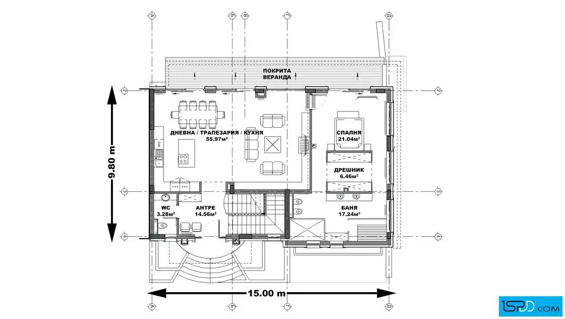 План на първи етаж