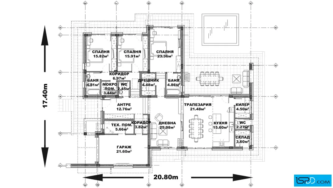 План на първи етаж