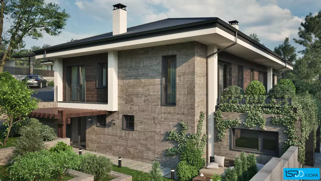 Проект на къща в с. Лозен