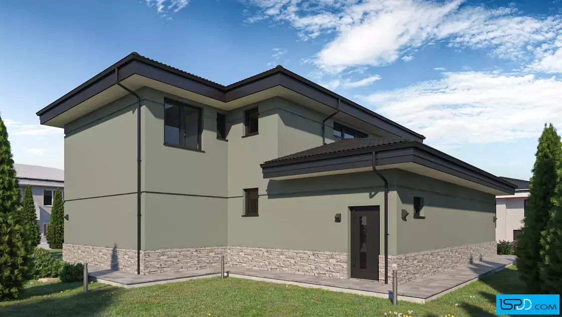 Проект на къща в гр. Панагюрище