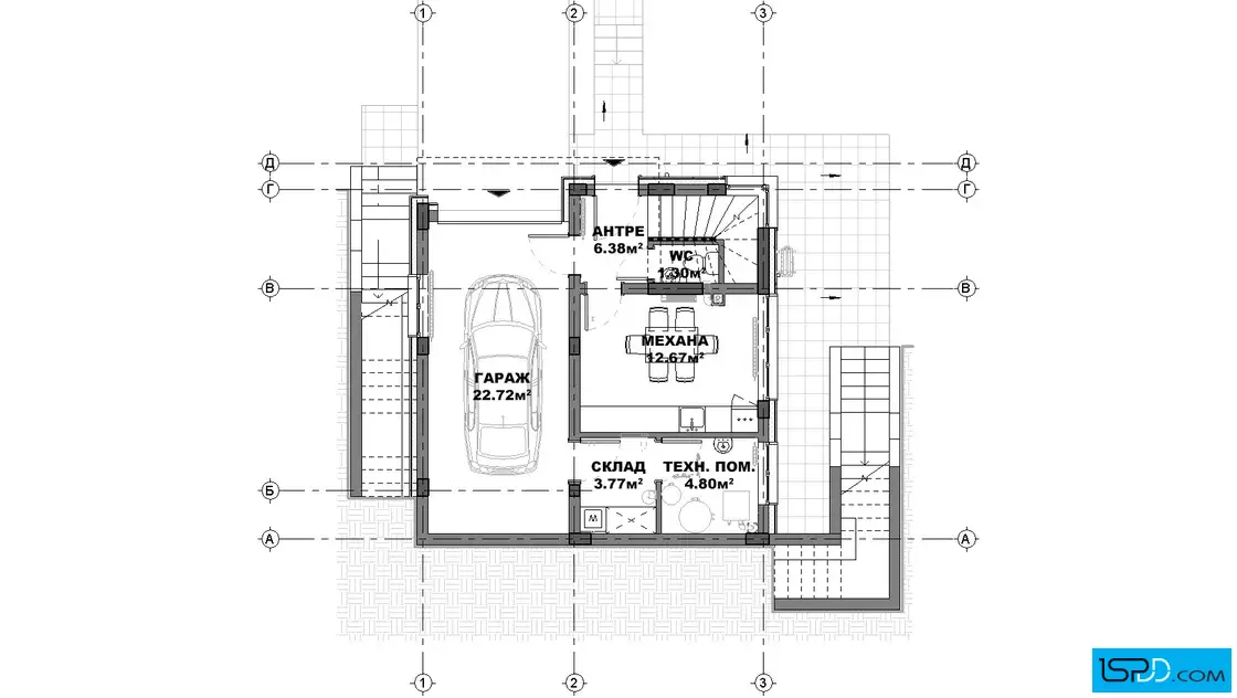  План на подземен етаж