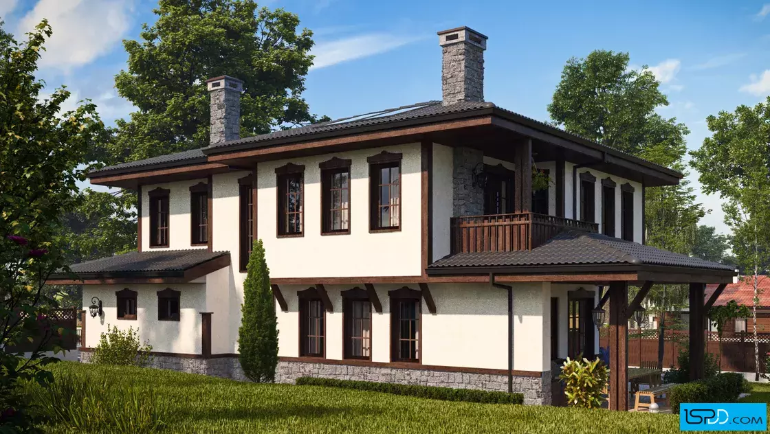 Проект на къща в гр. Сапарева баня