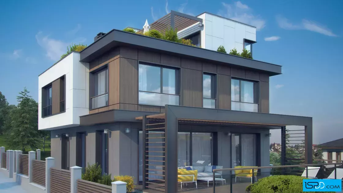 Проект на къща в гр. София