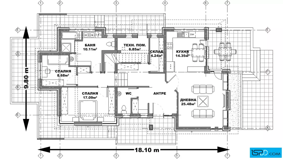 План на първи етаж План на първи етаж