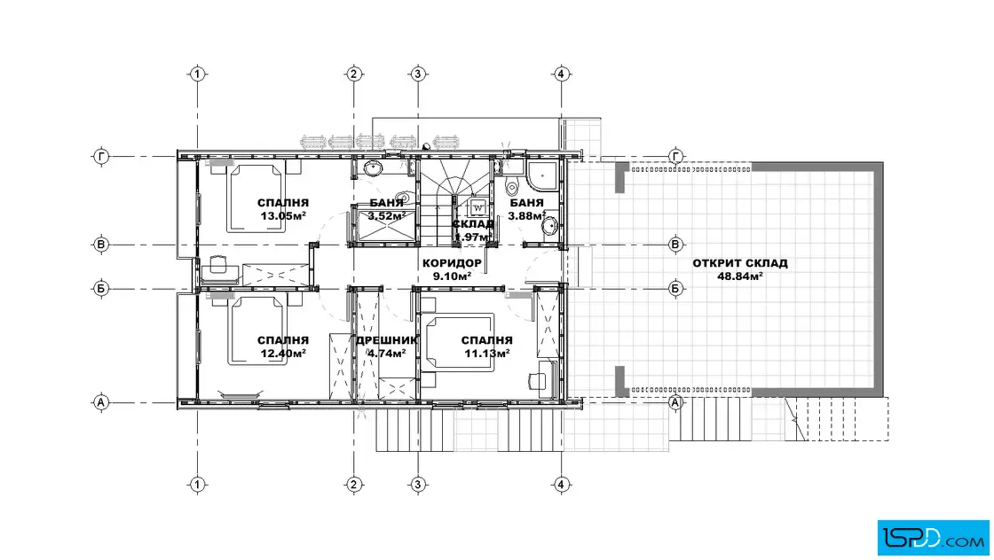 План на първи етаж