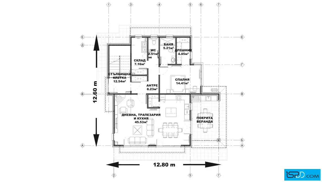 План на първи етаж