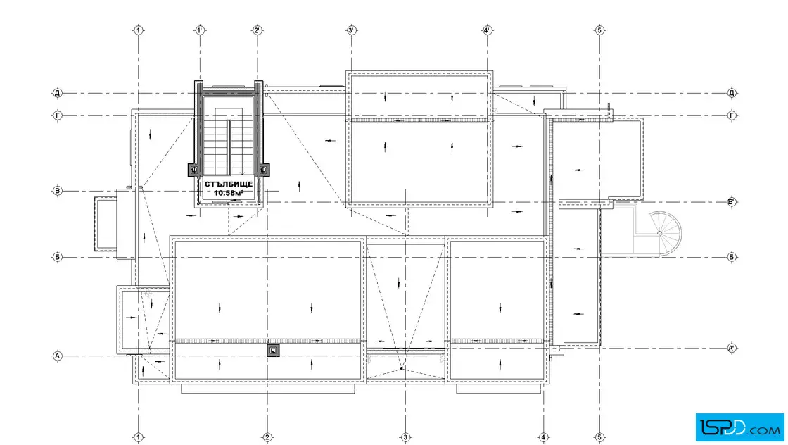 План на покрива