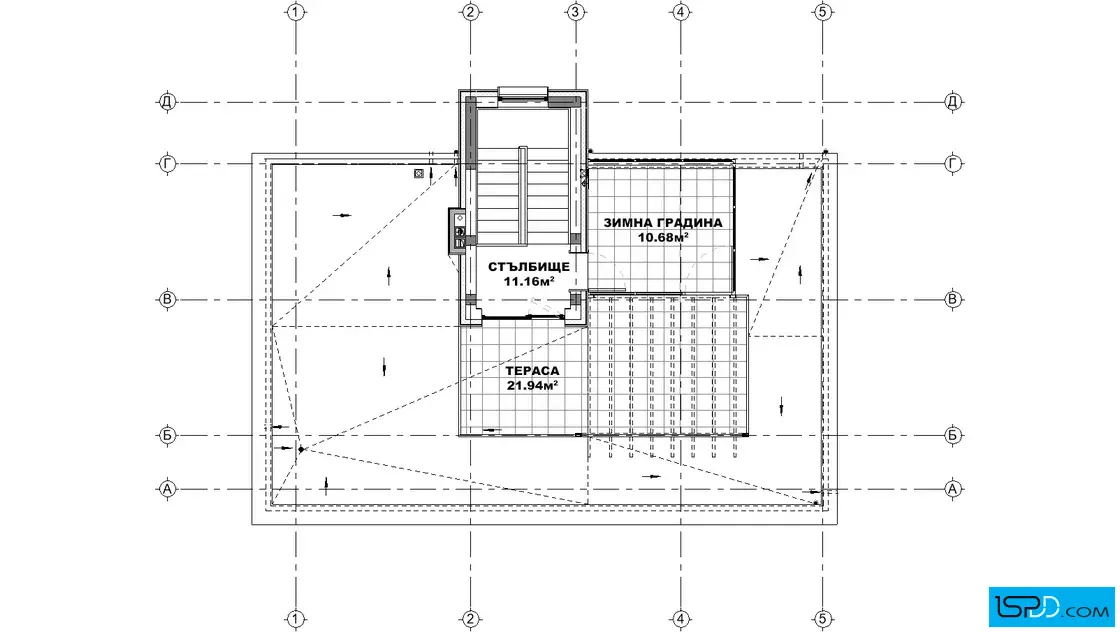 План на трети етаж