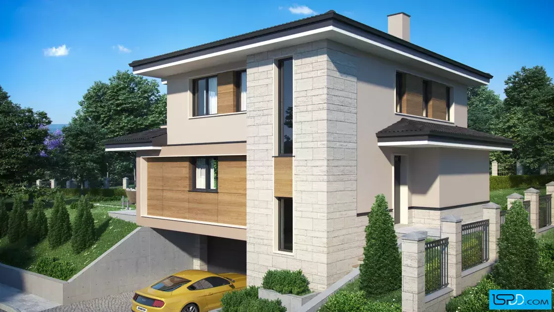 Проект на къща в гр. София