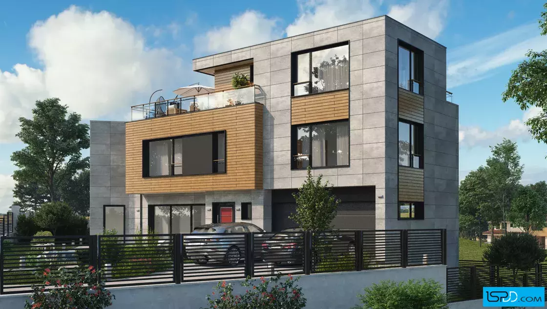 Проект на къща в гр. София