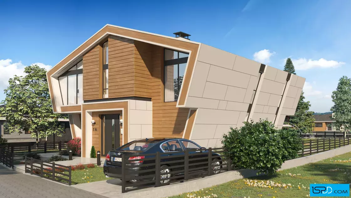 Проект на къща в гр. Сливница
