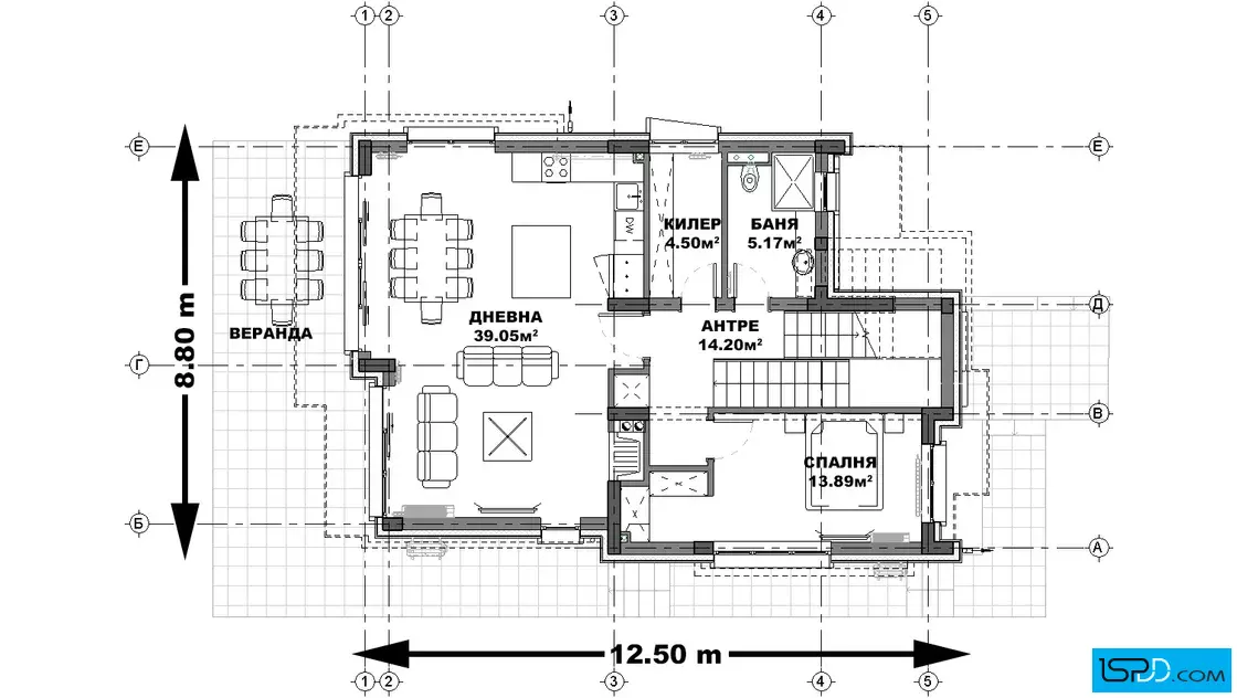 План на първи етаж