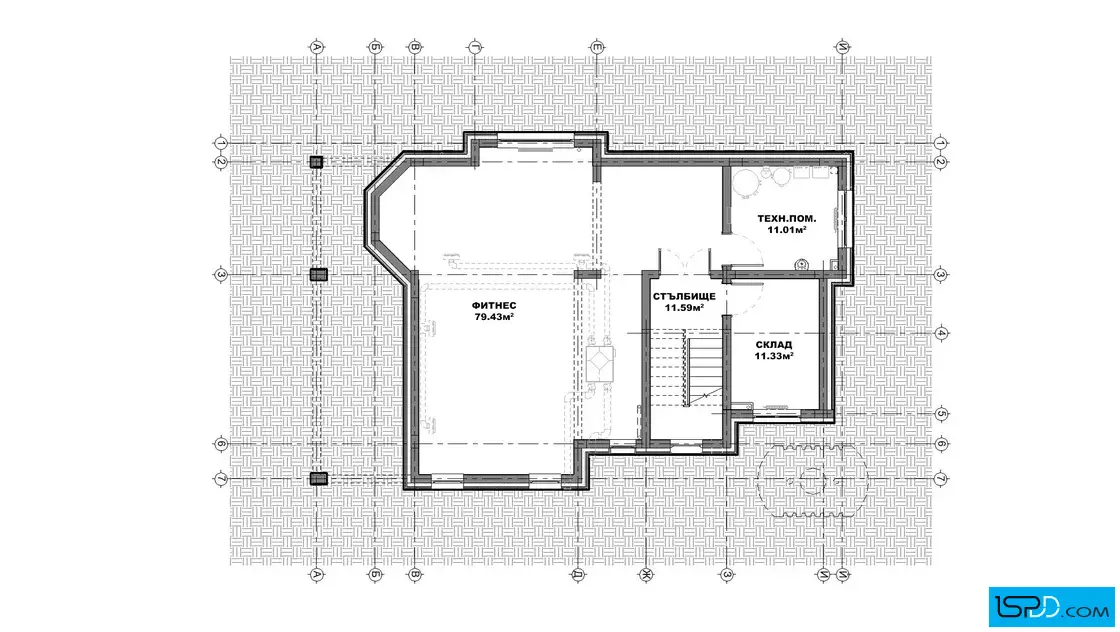 План на подземен етаж