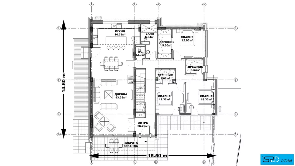 План на първи етаж