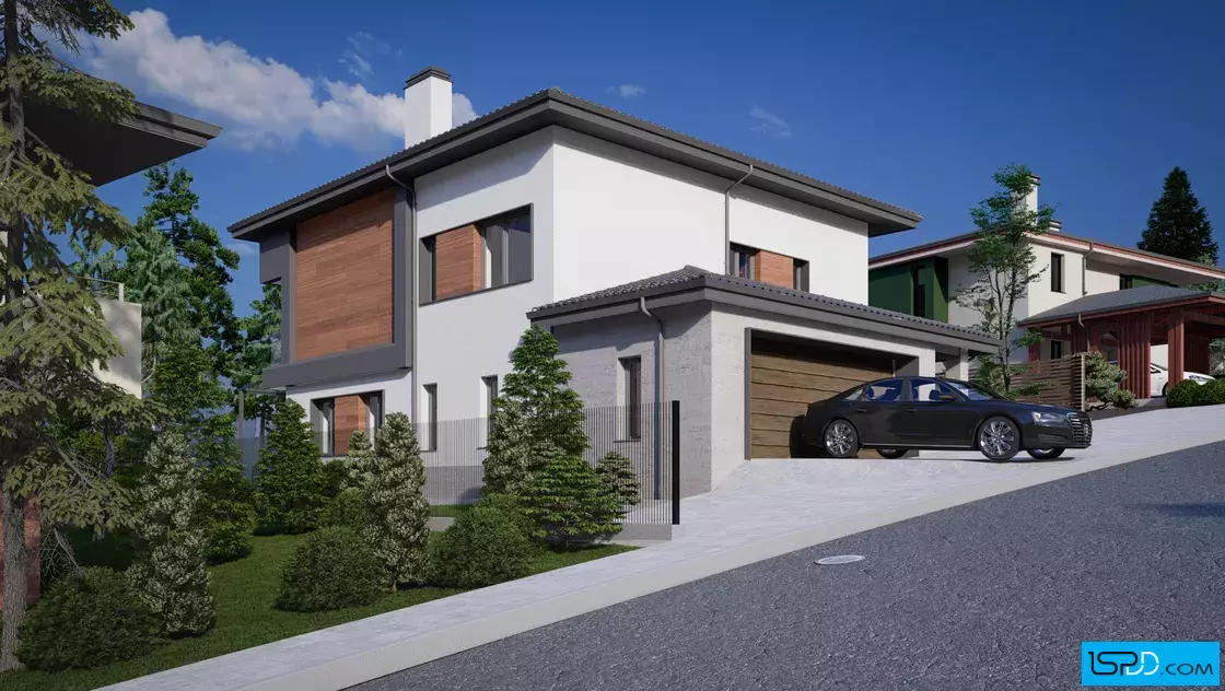 Проект на къща в с. Бистрица