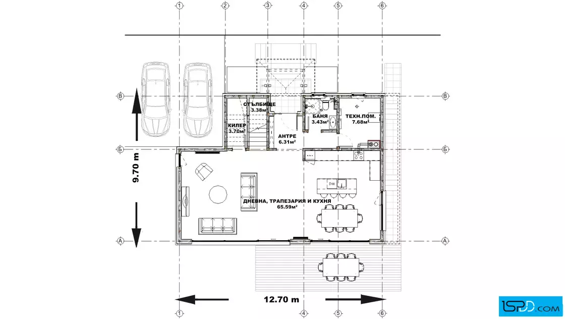 План на първи етаж План на първи етаж