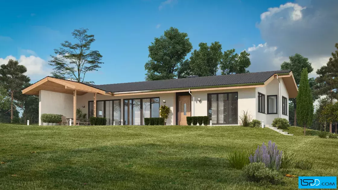 Проект на къща в гр. Ябланица