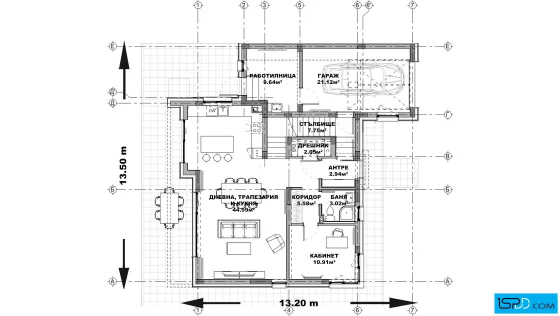 План на първи етаж План на първи етаж